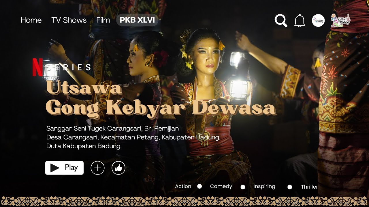 UTSAWA GONG KEBYAR DEWASA DUTA KABUPATEN BADUNG | PKB XLVI 2024