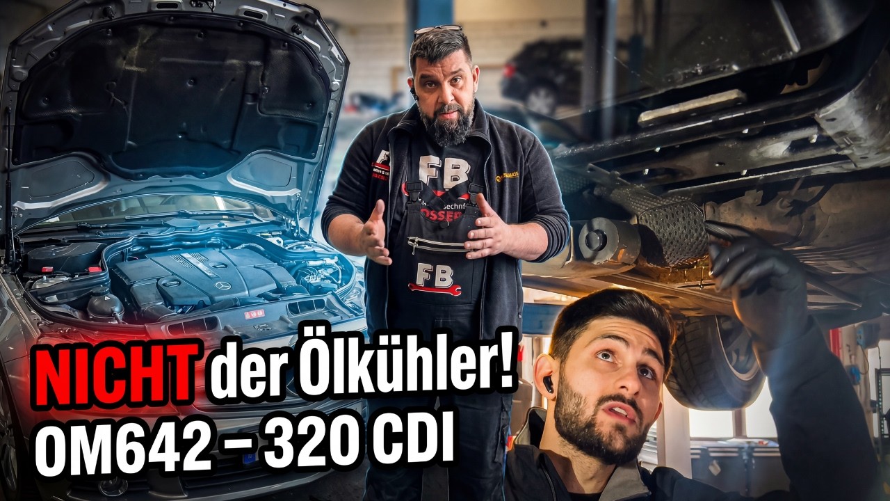 OM642 verliert Öl… aber nicht am Ölkühler?!