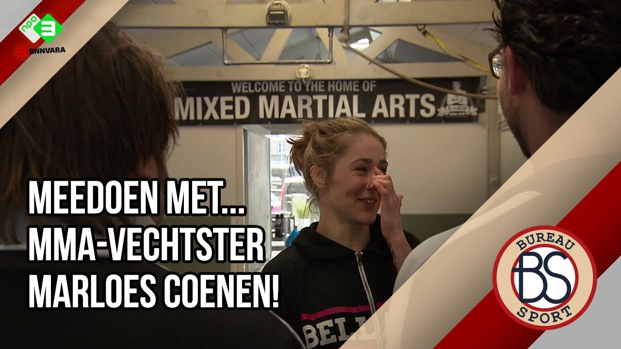 Meedoen met...MMA-vechter Marloes Coenen