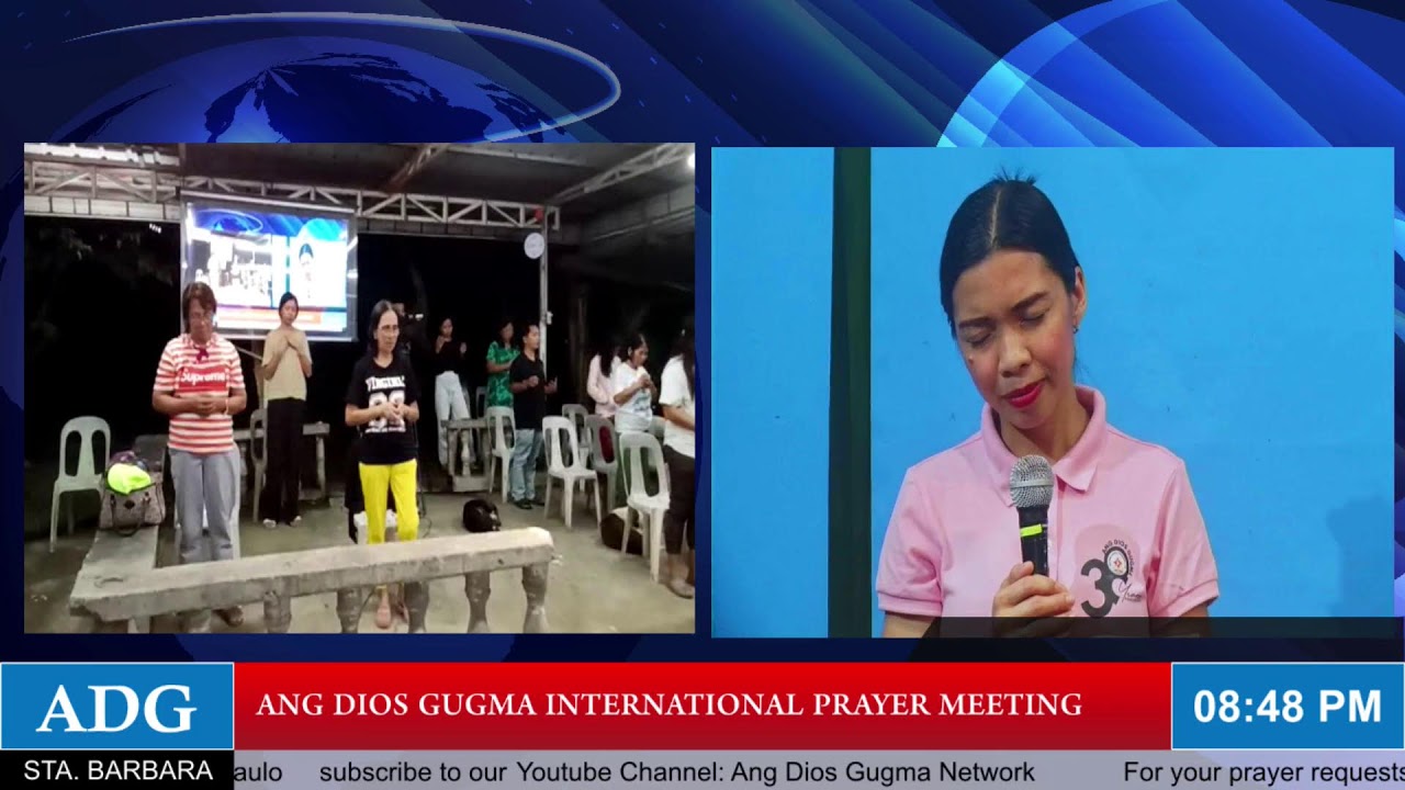 INTERNATIONAL PRAYERMEETING  |  ANG DIOS GUGMA COMMUNITY INC.