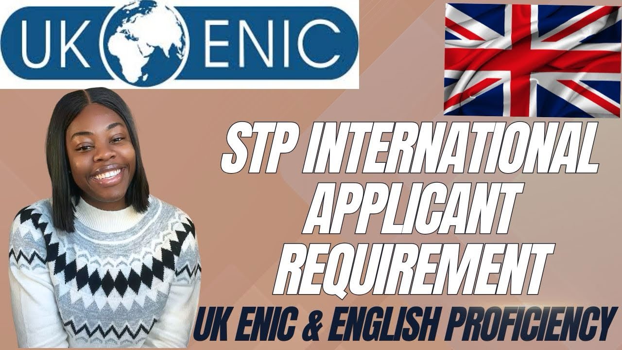 NHS STP International applicant requirements || ENIC Statement of Comparability || English test ||UK