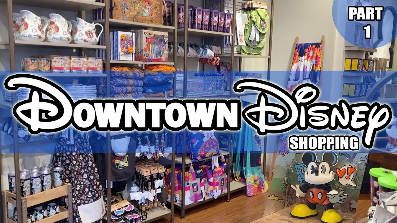 Update! What's new at Downtown Disney? Shopping at the Disneyland Resort Part 1