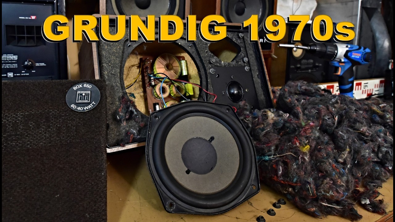 GRUNDIG SUPER-HIFI BOX 650 Speakers - What is inside?