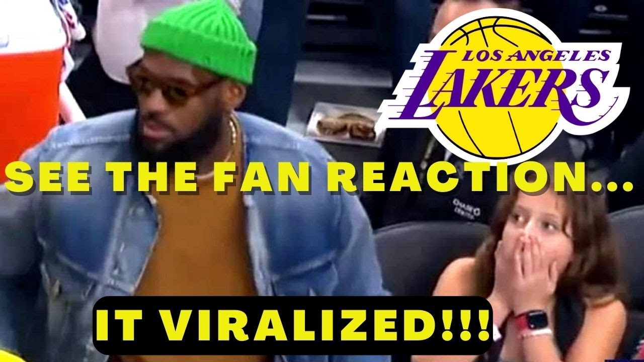 [IMPOSSIBLE NOT TO LAUGH!] SEE THE FAN REACTION. IT VIRALIZED!!! - Lakers News Today