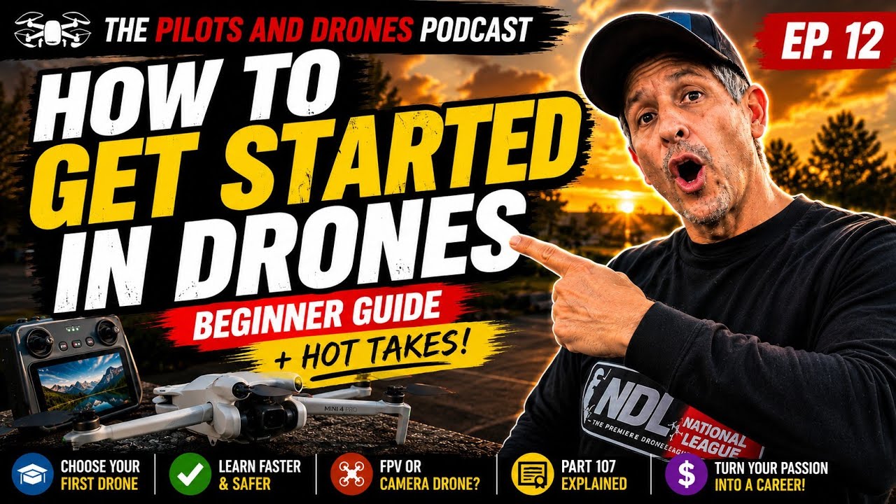 How to Get Started with Drones in 2026 | Beginner Tips, FPV, Part 107 & Industry Hot Takes! | Ep. 12