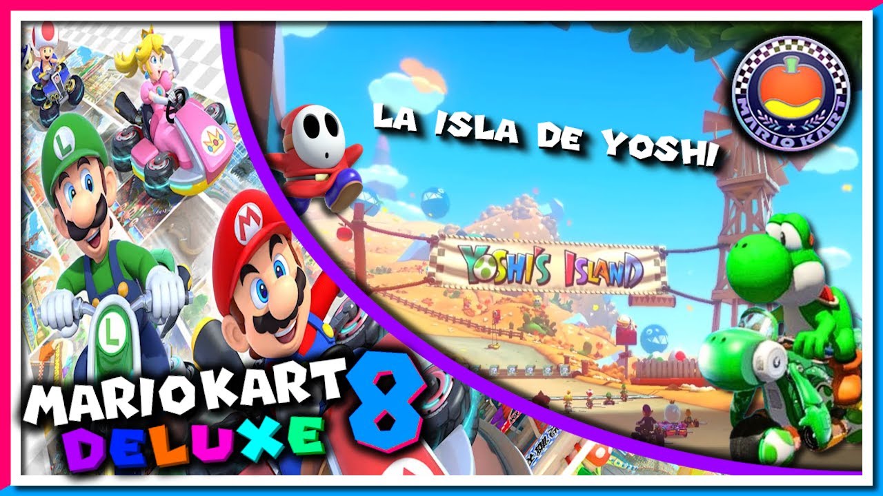 ¡Un Yoshi Sobre un Yoshi! | 🏎️Mario Kart 8 Deluxe🏍️ | Copa Fruta