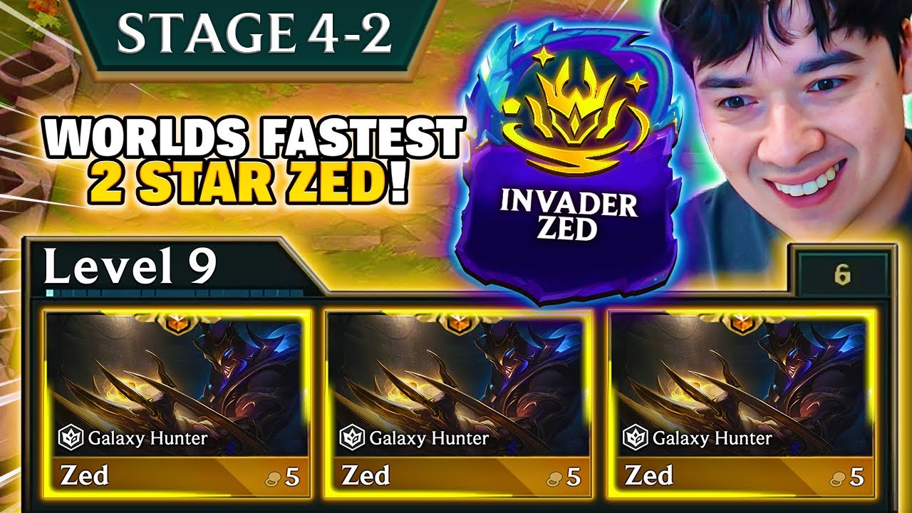 I Went FAST 9 With INVADER ZED... I Found 2 Star Zed The SAME TURN I Unlocked Him?!