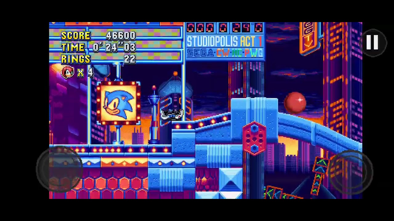 Meu amigo jogando e se lascando de novo no Sonic mania parte 3