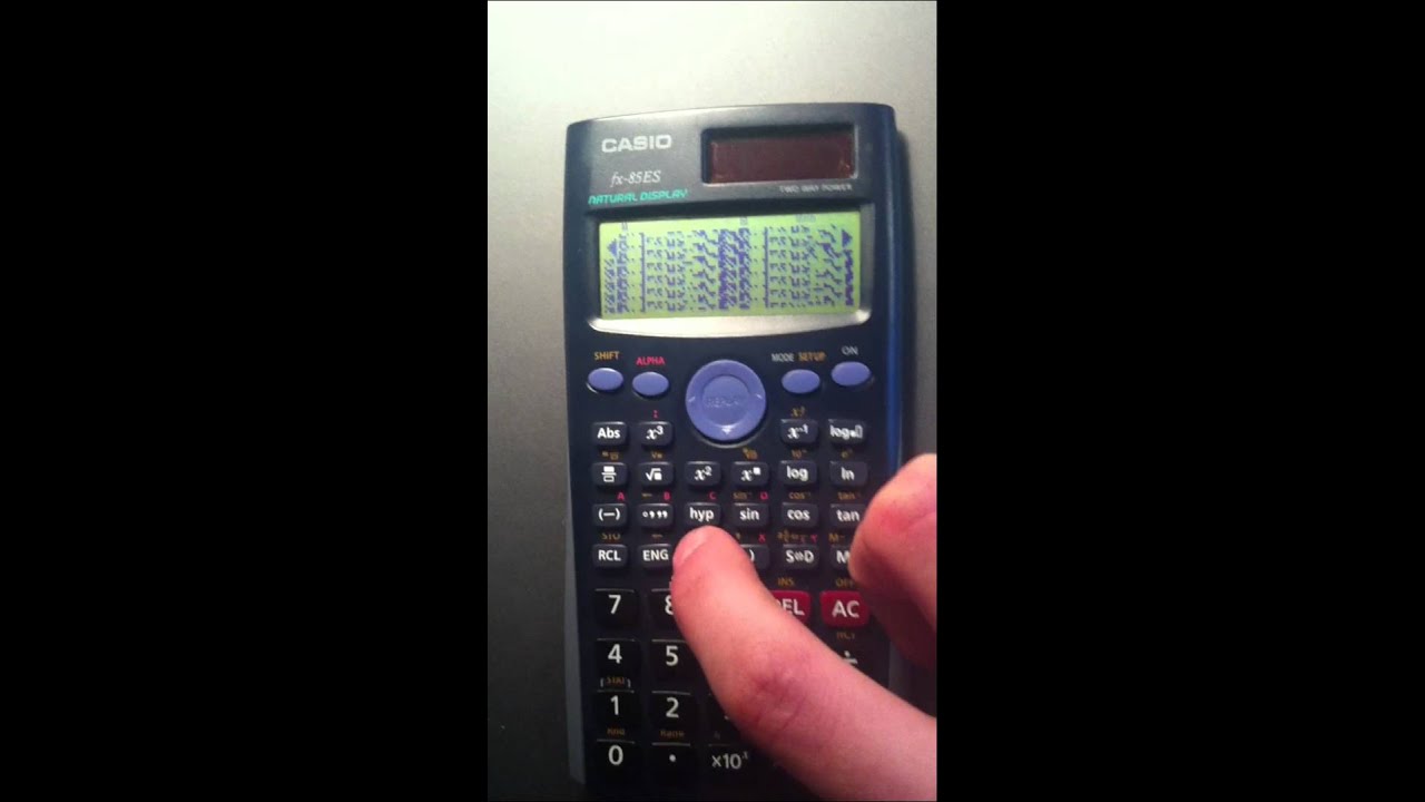 Casio fx-85ES Hack - Upgrade fx-991ES Funktionen