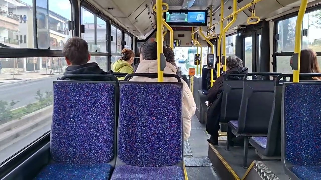Θρυλικο ΕΛΒΟ VOLVO B7L 11μετρου με αριθμό στόλου 254 στην γραμμή 23 (7/1/2026)