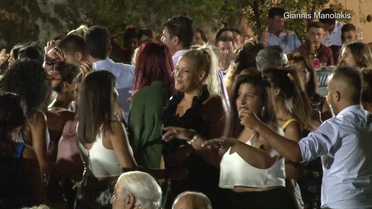 2)Δαφνώνας Χίος Πανηγύρι Σωτήρος Χριστού  Dafnonas Chios Island,Greece.Greek festival 2019