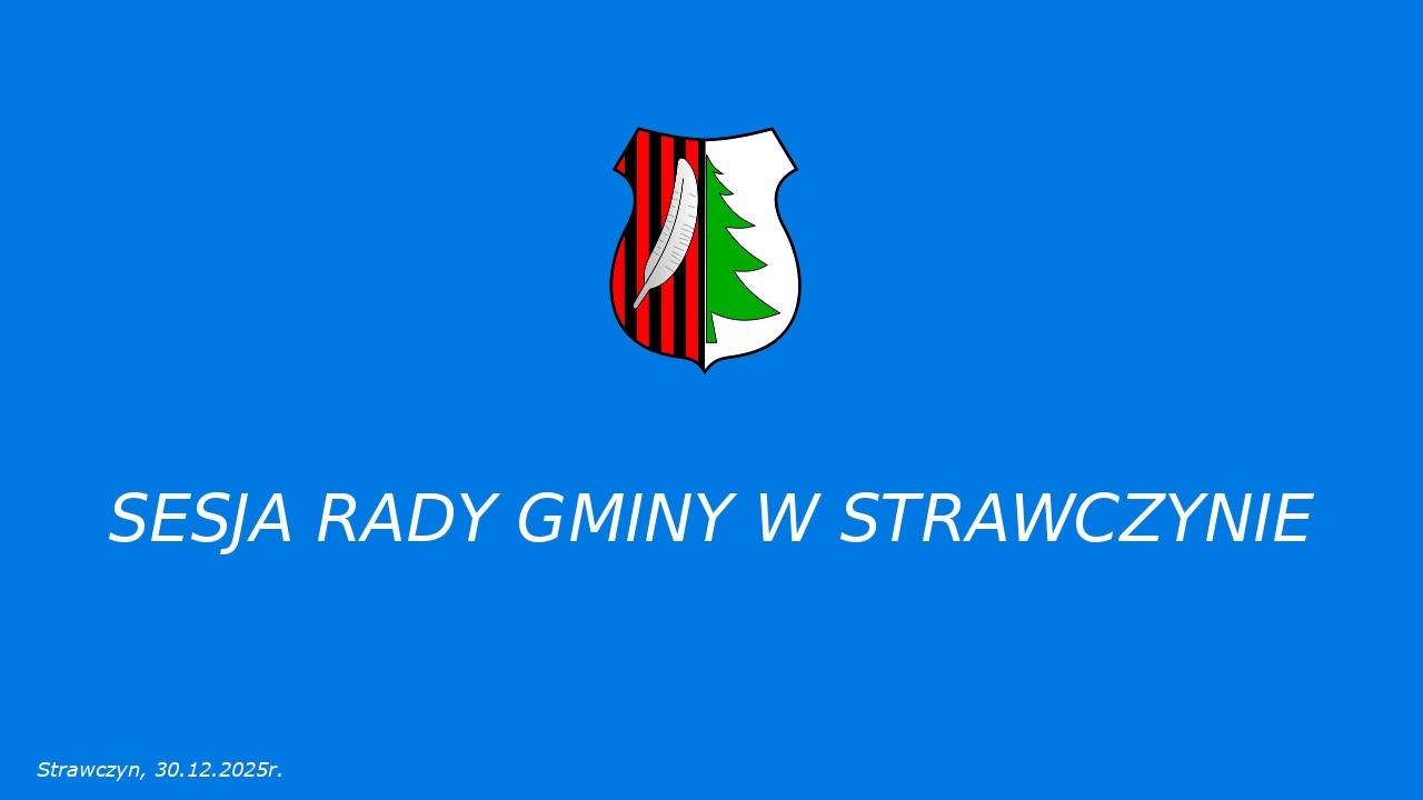 2025 12 30 Sesja Rady Gminy