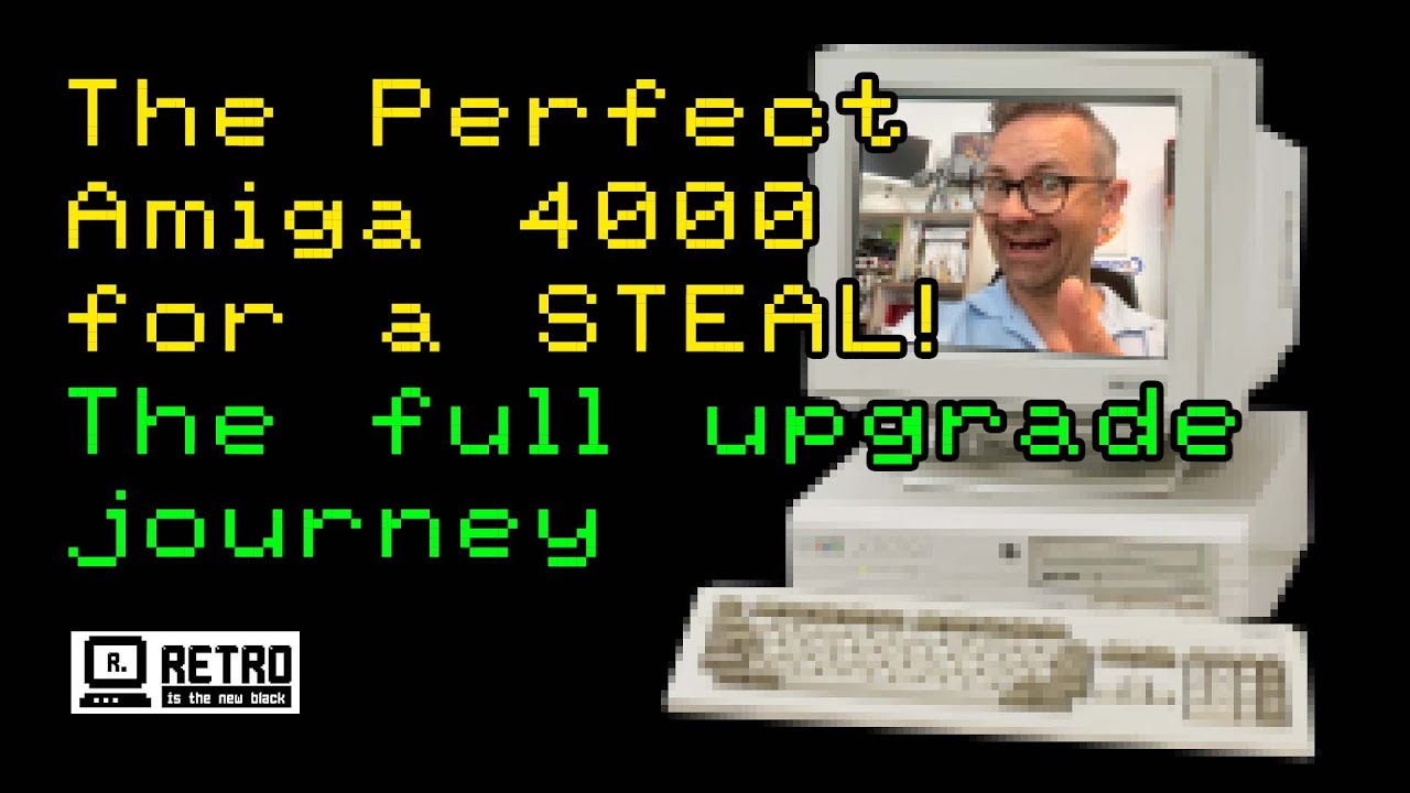 Идеальная Amiga 4000 по выгодной цене! Моё путешествие по обновлению Amiga 4000! #amiga #amiga400...