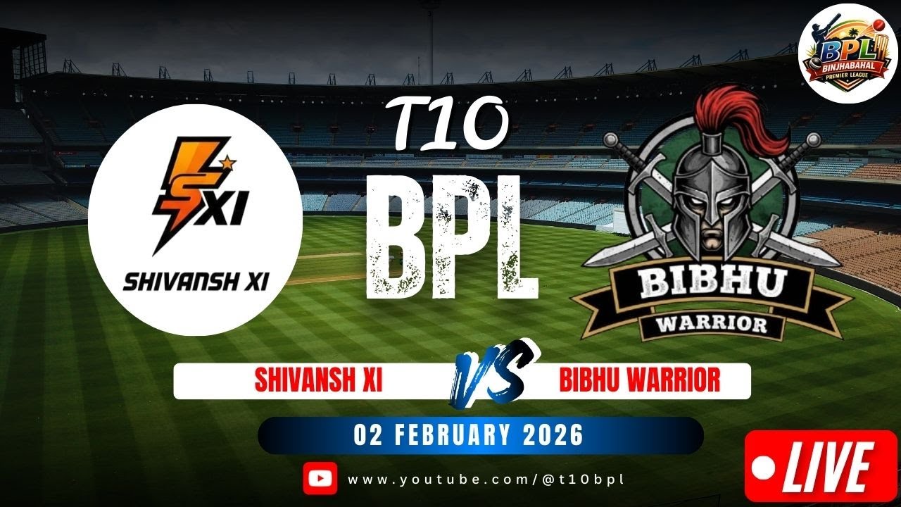 Shivansh XI vs Bibhu Warrior Quarter Finals Binjhabahal Premier League  Live