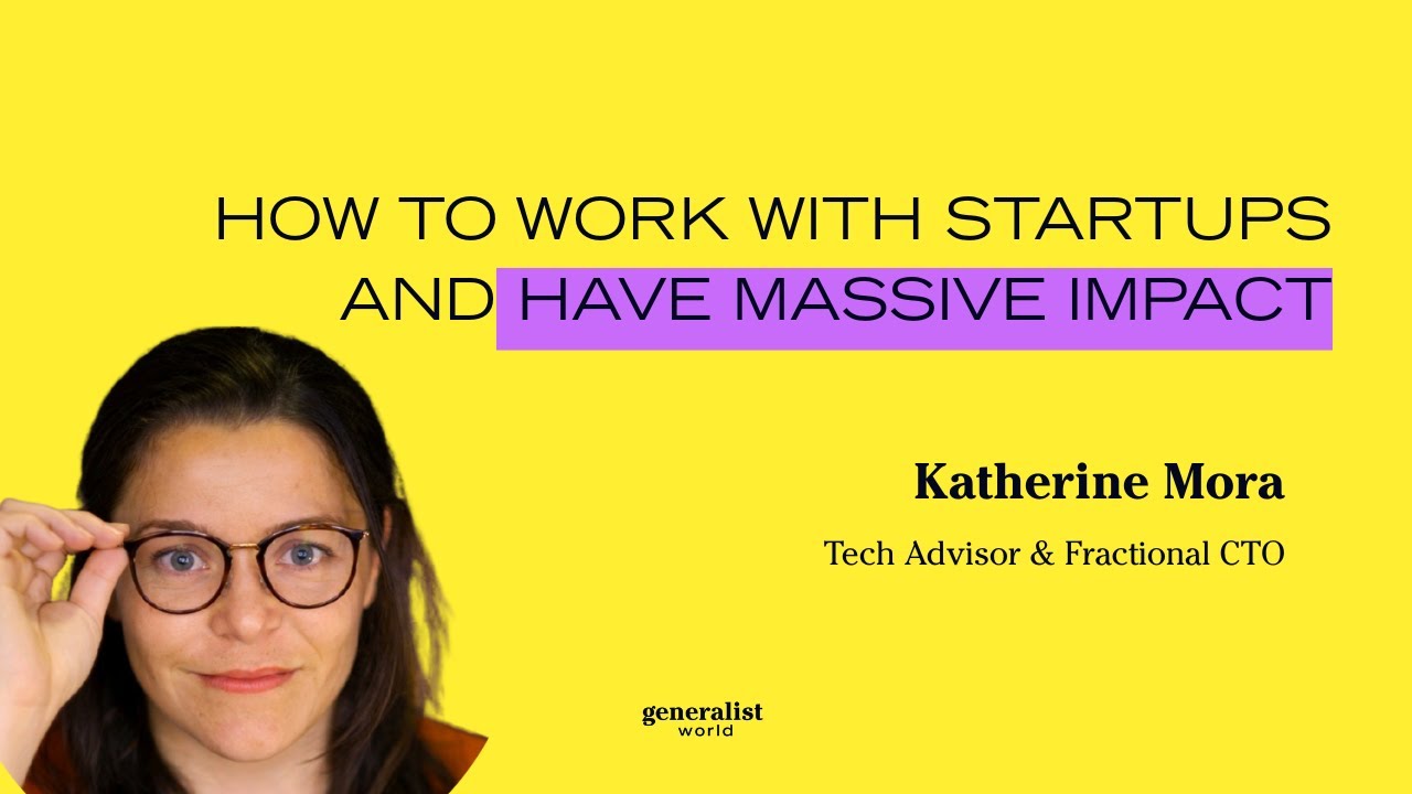 Asking a Fractional CTO how to work with startups AND have massive impact
