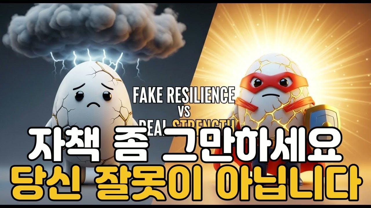 자책 좀 그만하세요당신 잘못이 아닙니다