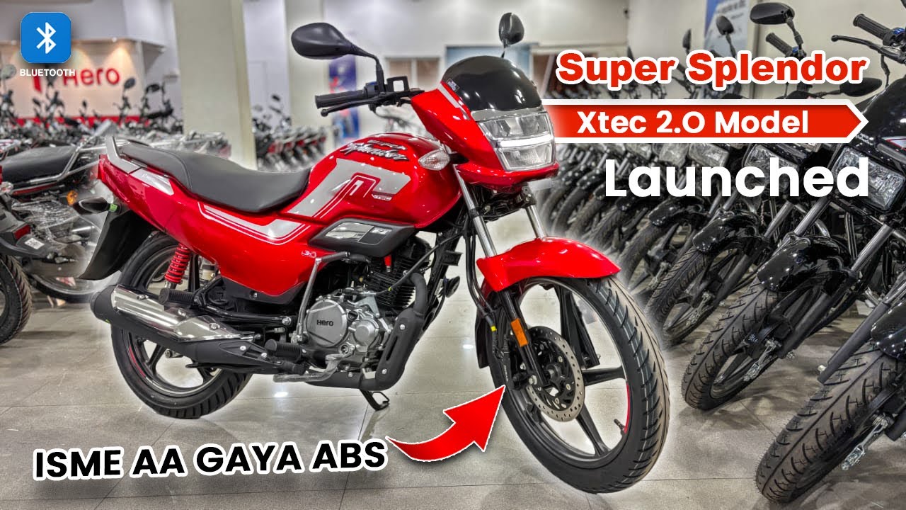 2025 Model Hero Super Splendor Xtec 125 ABS New Features Updated | Super Splendor 2025 New Model