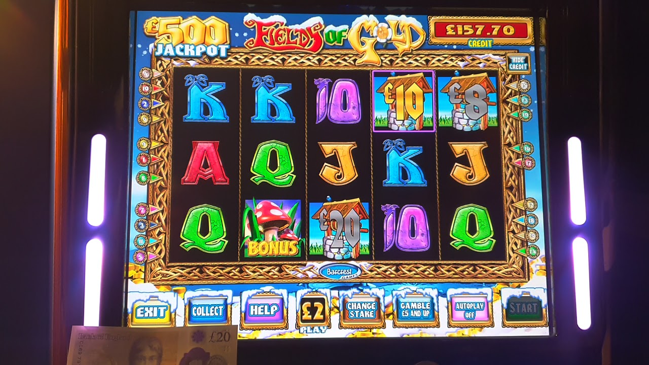 Rainbow Riches Fields of Gold £500 jackpot game (Christmas theme 🎄).