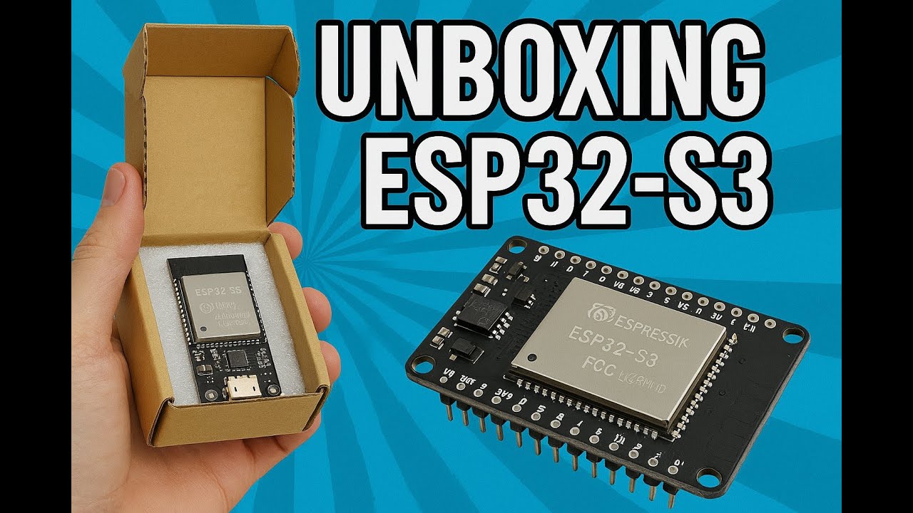 Unboxing and first Impression of esp32 s3 from Aliexpress