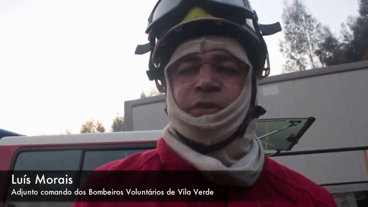 Arcozelo Incêndio ameaçou fábrica