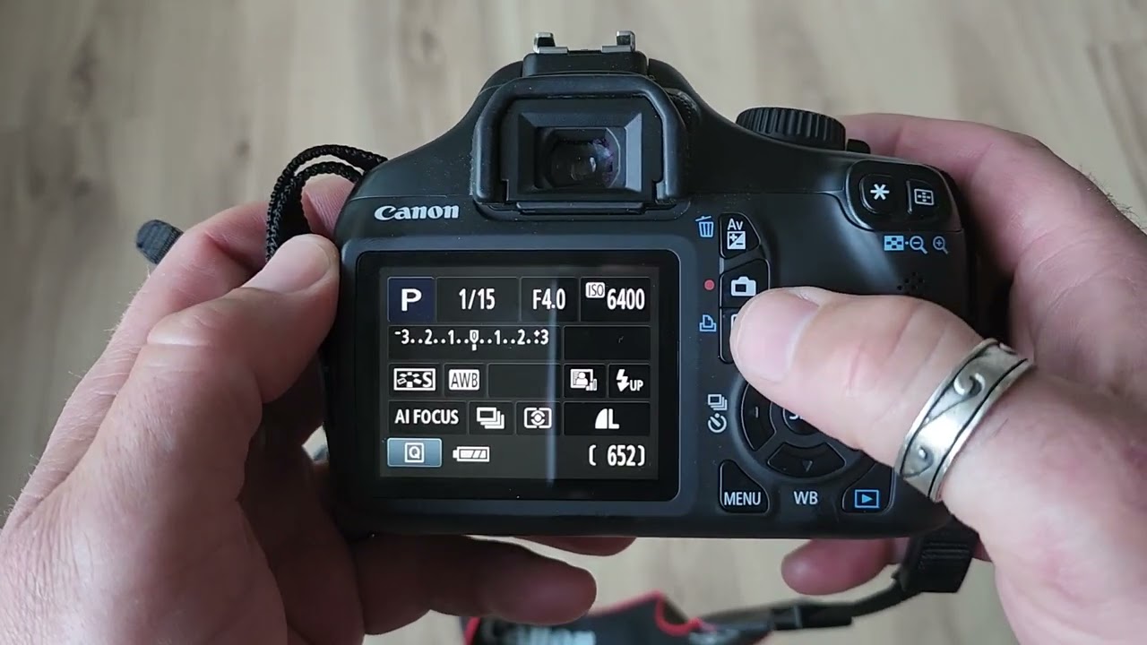 Изменение режимов автофокусировки на цифровой зеркальной фотокамере Canon