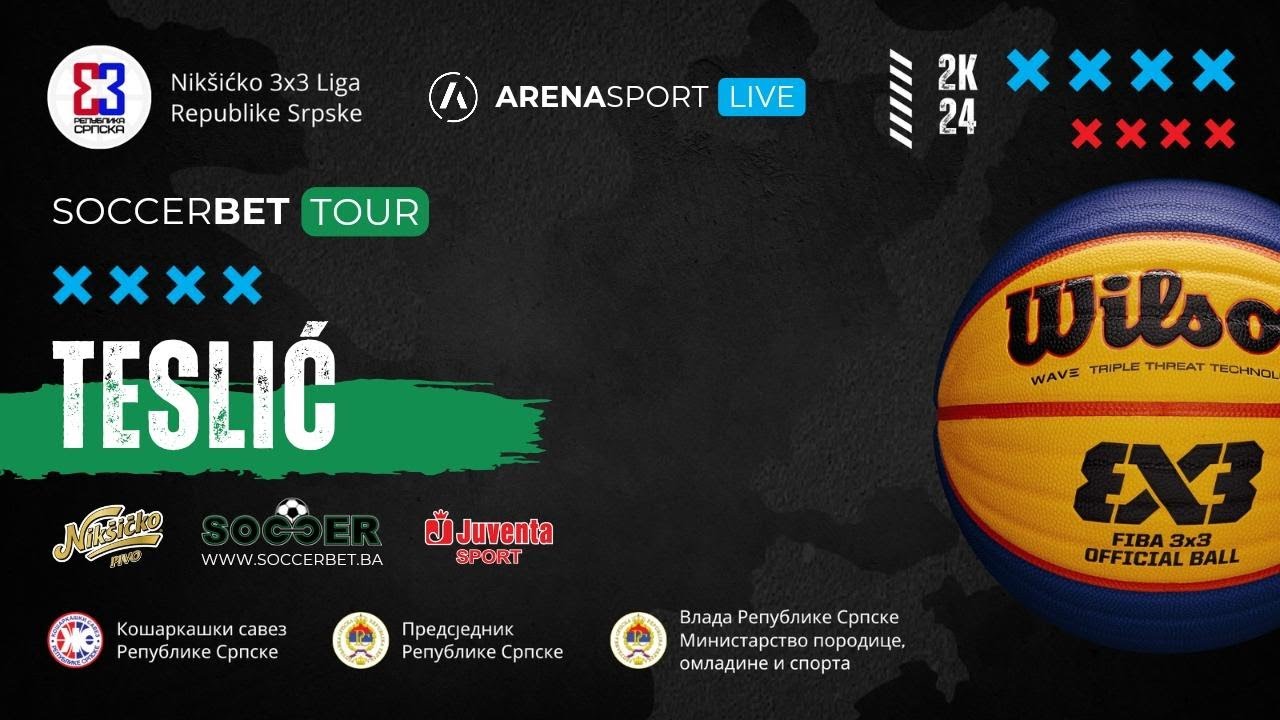 Nikšićko pivo 3x3 liga Republike Srpske - SoccerBet tour / TESLIĆ 2024
