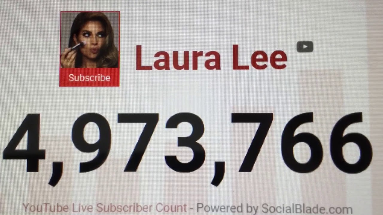 watching laura lee’s sub count drop — tragic ☕️