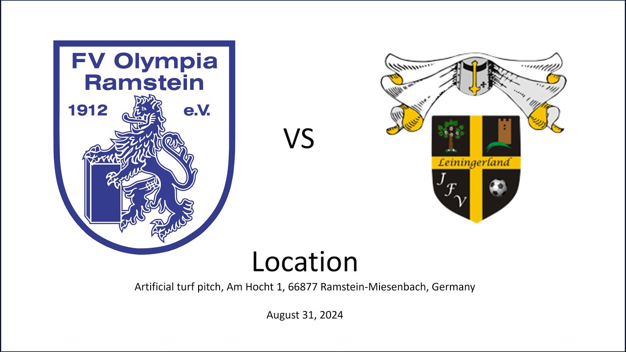 FV Olympia Ramstein vs SC JFV Leiningerland e.V.