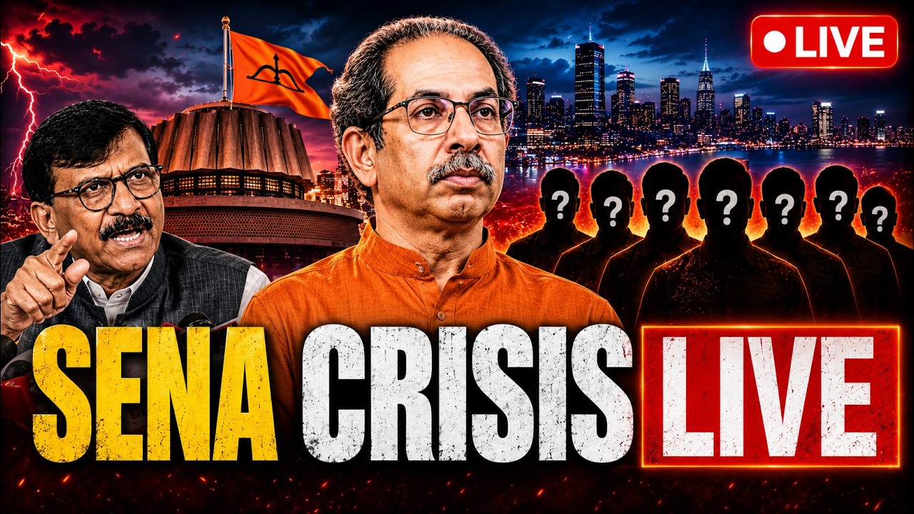 Shiv Sena Split LIVE | Uddhav Thackeray vs Rebel MPs | Sanjay Raut's Big Challenge | MAH Politics