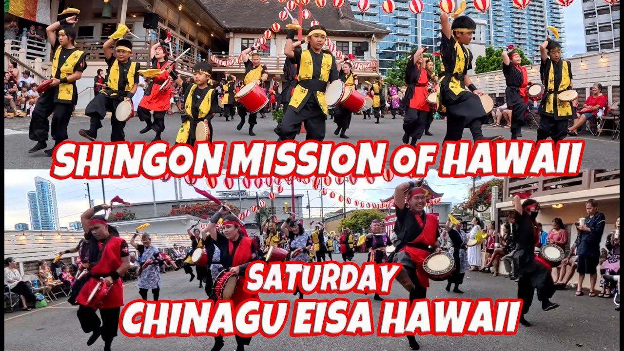 Chinagu Eisa Hawaii at Shingon Mission of Hawaii August 9, 2025 | Chinagu Eisa Hawaii