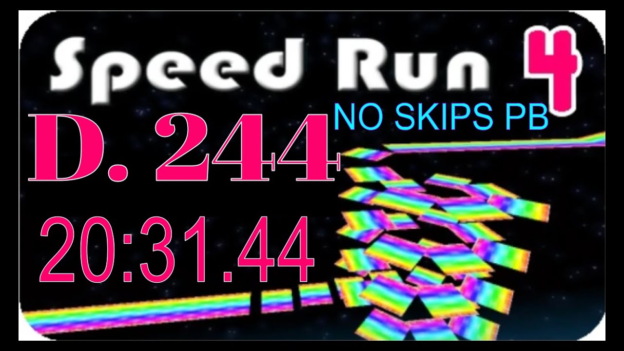 Roblox Speed Run 4: 45 Classic Levels No Skips in 20:31.44 (PB) 🥈