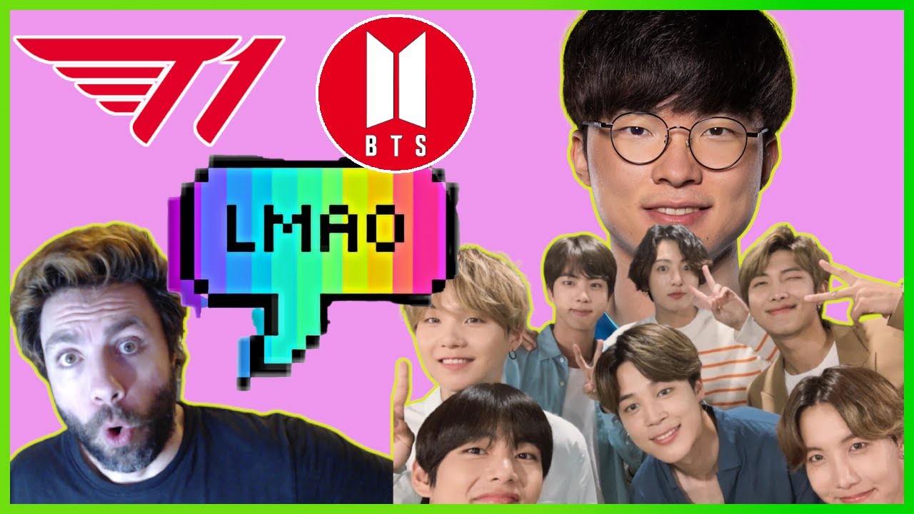 BTS Meets FAKER and T1 | Run BTS 114 Reaction