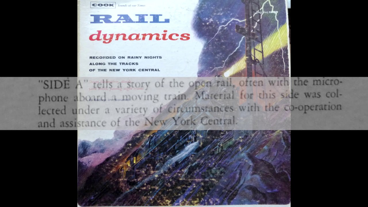 Rainy Nights Along the Tracks of the New York Central - Rail Dynamics - A Story in Sound - 1950