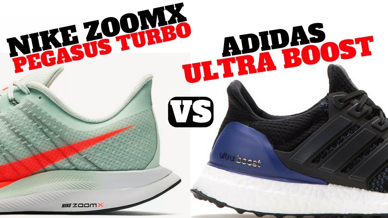 Nike ZOOMX PEGASUS TURBO vs. adidas ULTRA BOOST!!