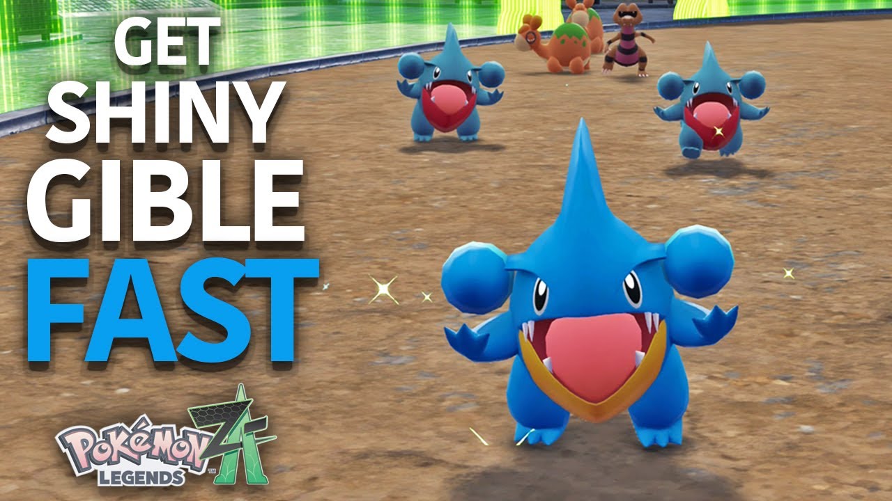 САМЫЙ БЫСТРЫЙ ЭКСПЛУАТ Сияющего Гибла в Pokemon Legends Z-A