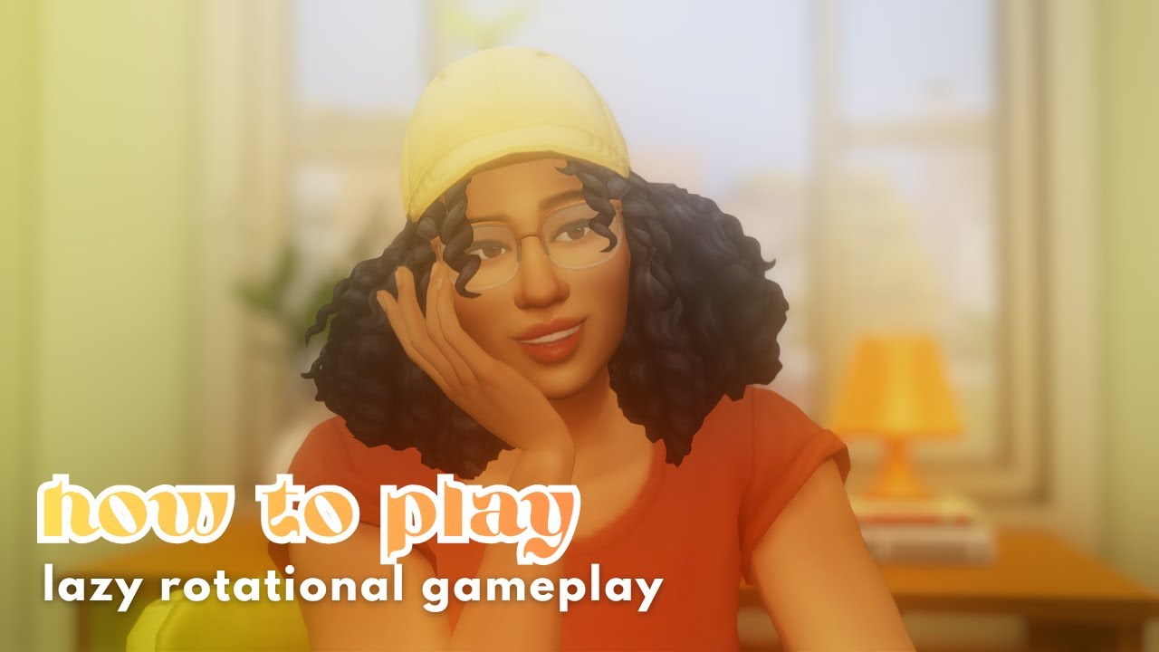 Как я играю в Sims 4 интуитивно 💡 | Ленивый вращательный геймплей
