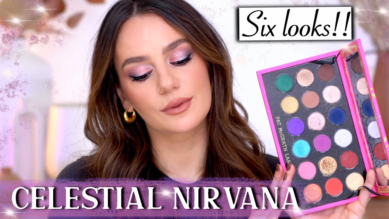 PAT McGRATH LABS: CELESTIAL NIRVANA - 6 LOOKS || Wearable Looks , Application + Review