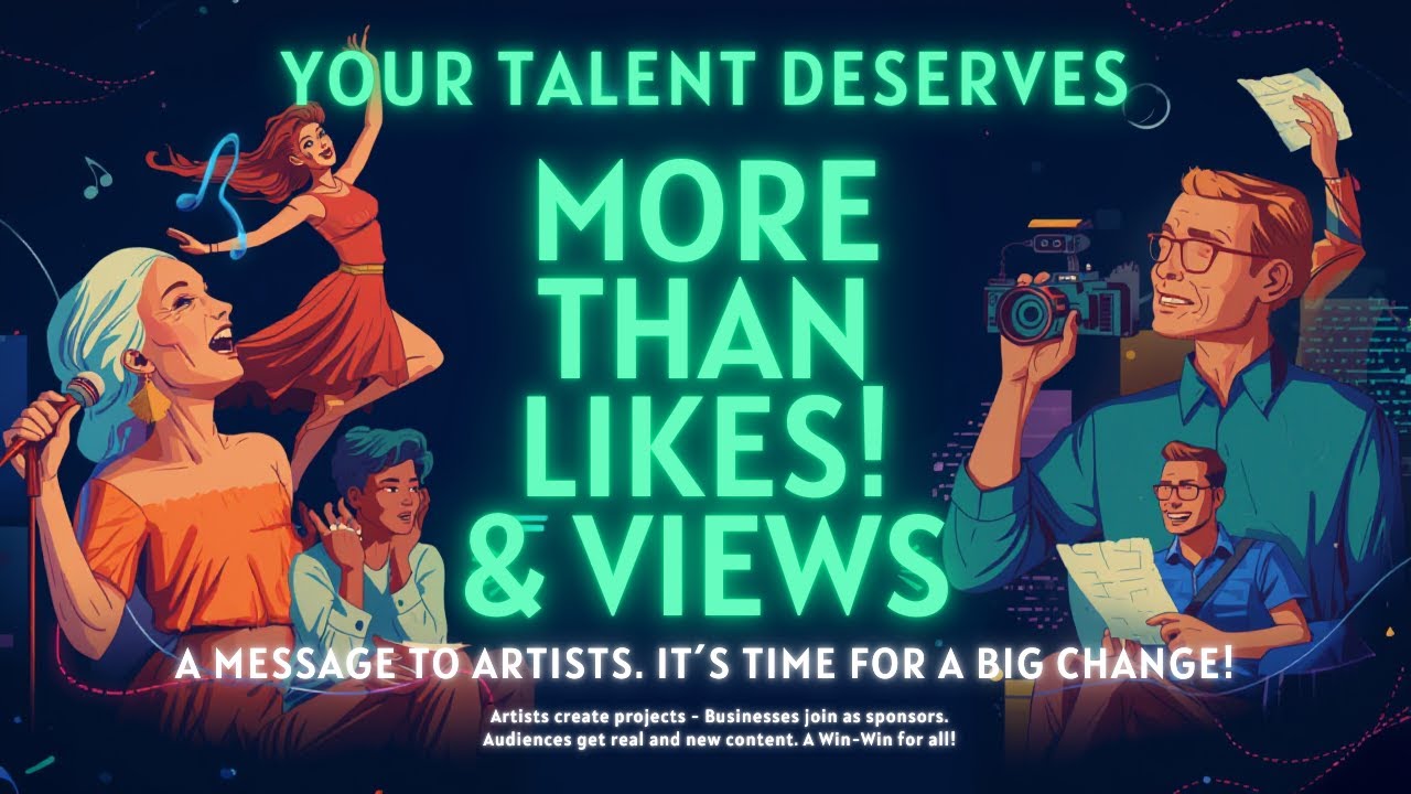 Your Talent Deserves More Than Likes | A Message to Artists| A New Home for Artists | Why Startizta?