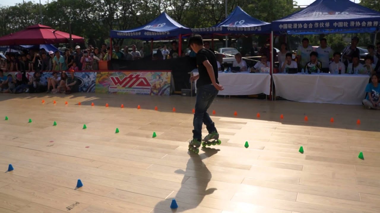 Freestyle Slalom Masters Beijing, China classic men Zhang Hao 1 place