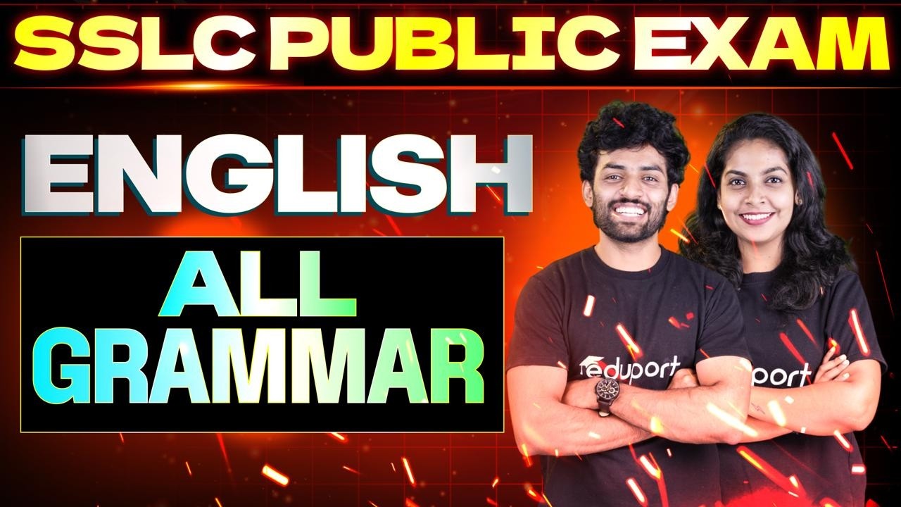 SSLC English | All Grammar| Eduport