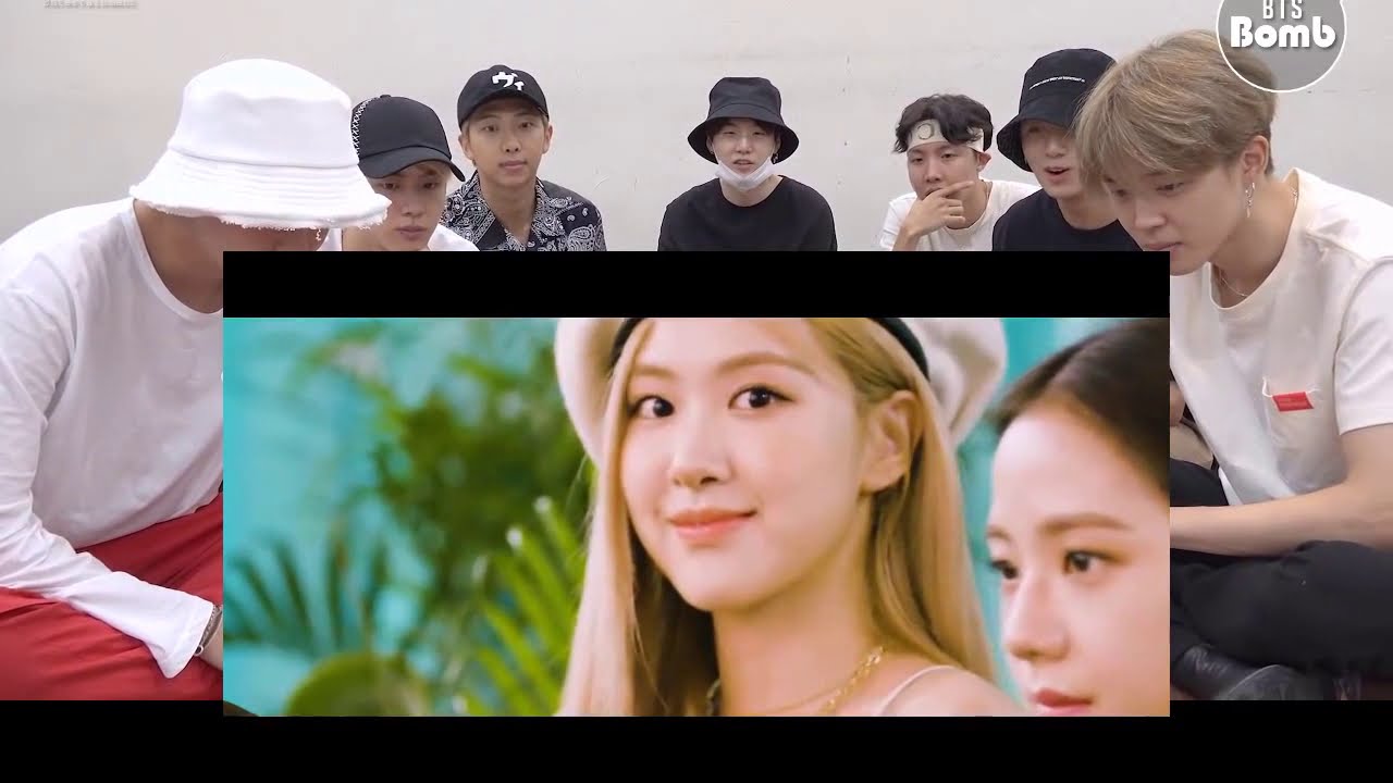 BTS Reaction to BLACKPINK Kick It FMV