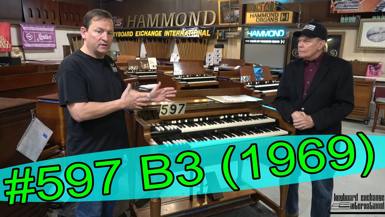 #597 Grant and Jim discuss foam removal and other topics on this (1969) Hammond B3