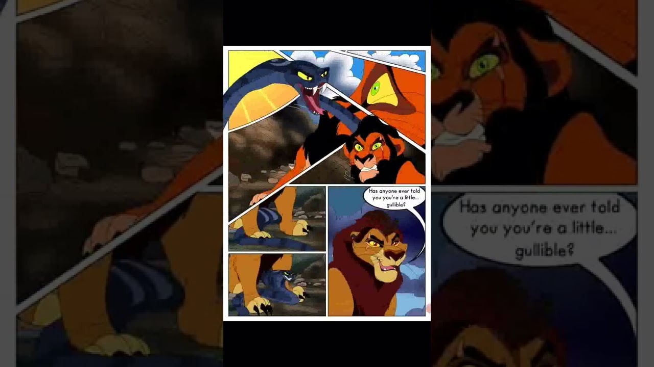 Lion King - The Story of Scar (Comic) [High Quality]