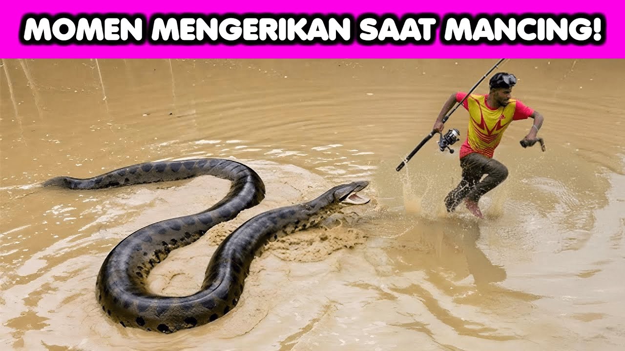 NYAWA TERANCAM! 15 Momen Memancing Paling Gila yang Pernah Ada