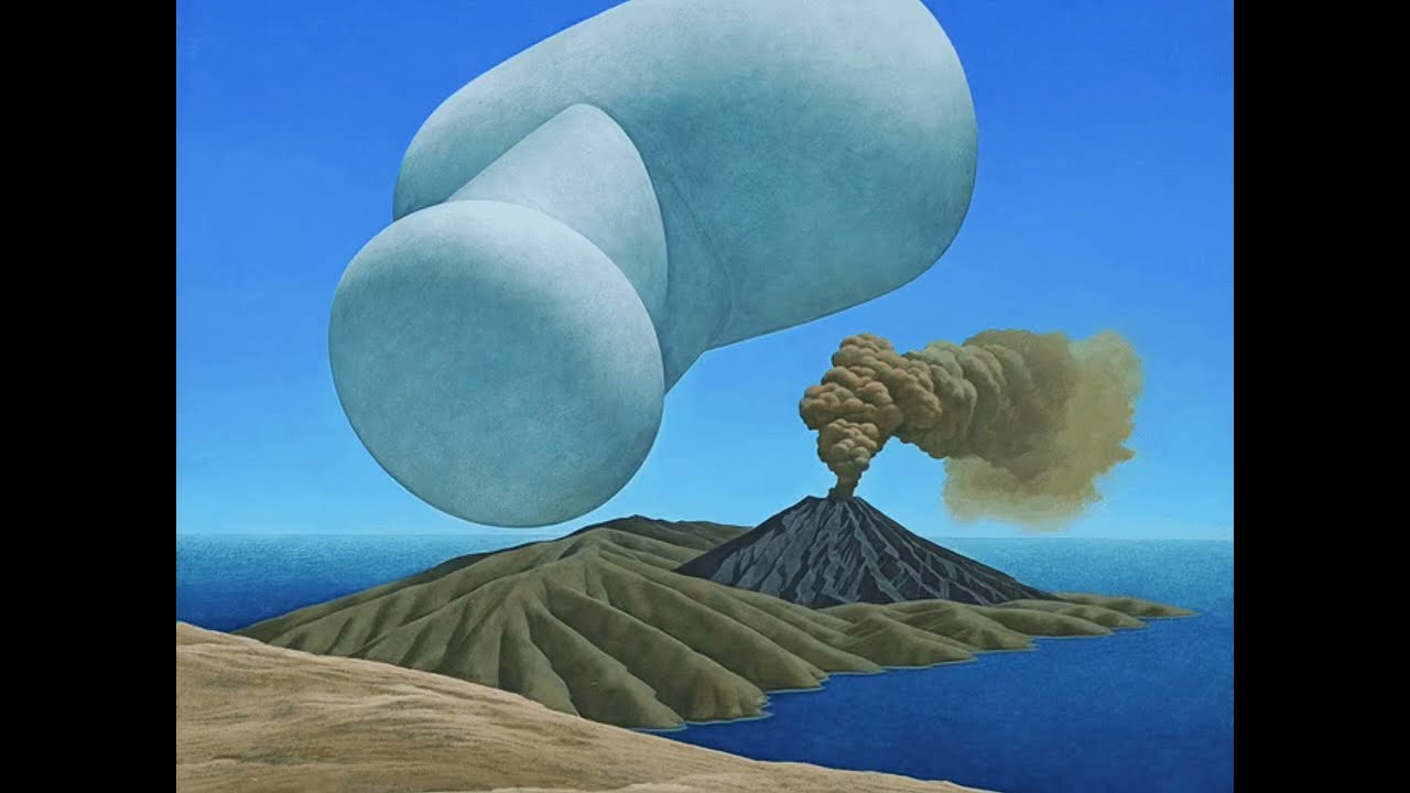 Surrealist Landscape Paintings over Windows 95 startup sound (ENHANCED)