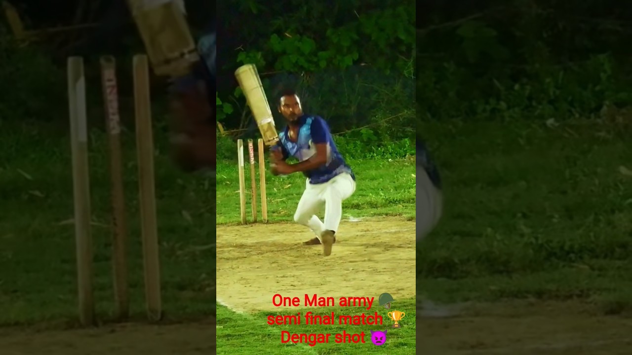 one Man army 🪖 Dengar shot 👿 semi final match 🏆 