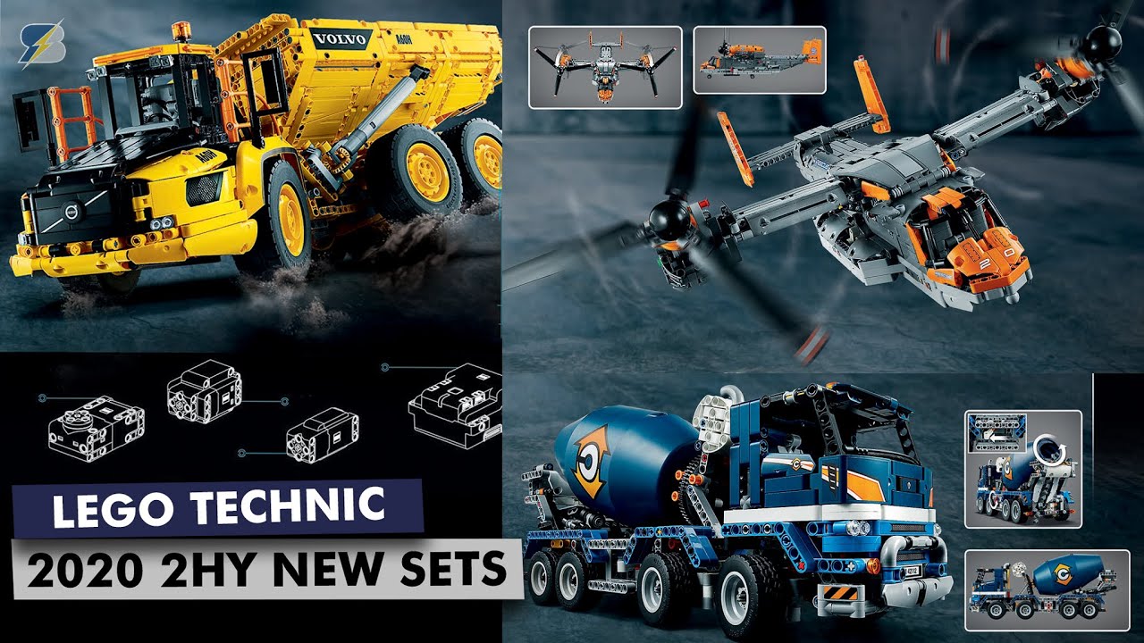 All details of the August 2020 LEGO Technic sets! 42112 / 42113 / 42114