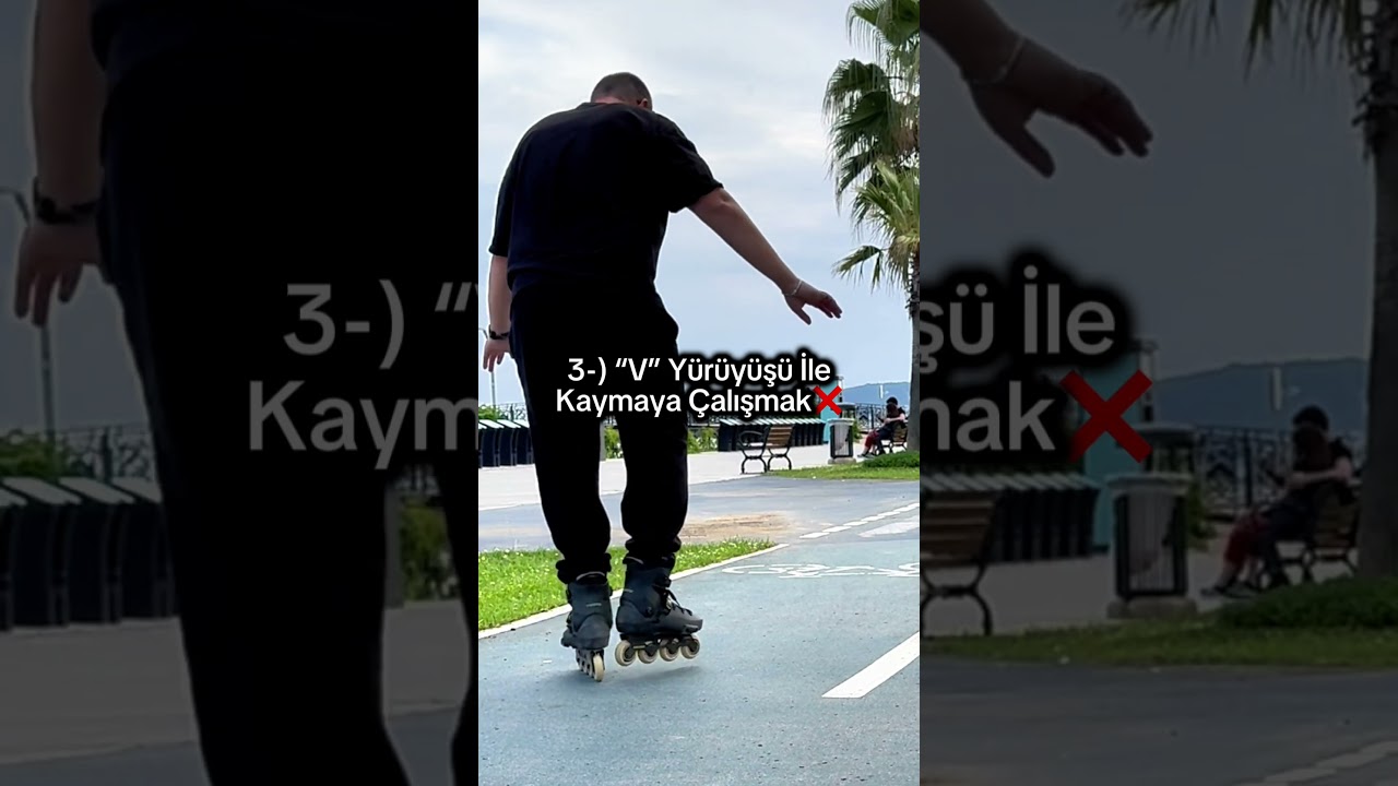 Patene yeni başladıysan bu hataları yapma. PATEN NASIL KAYILIR #skating #rollerblade #rollerskating