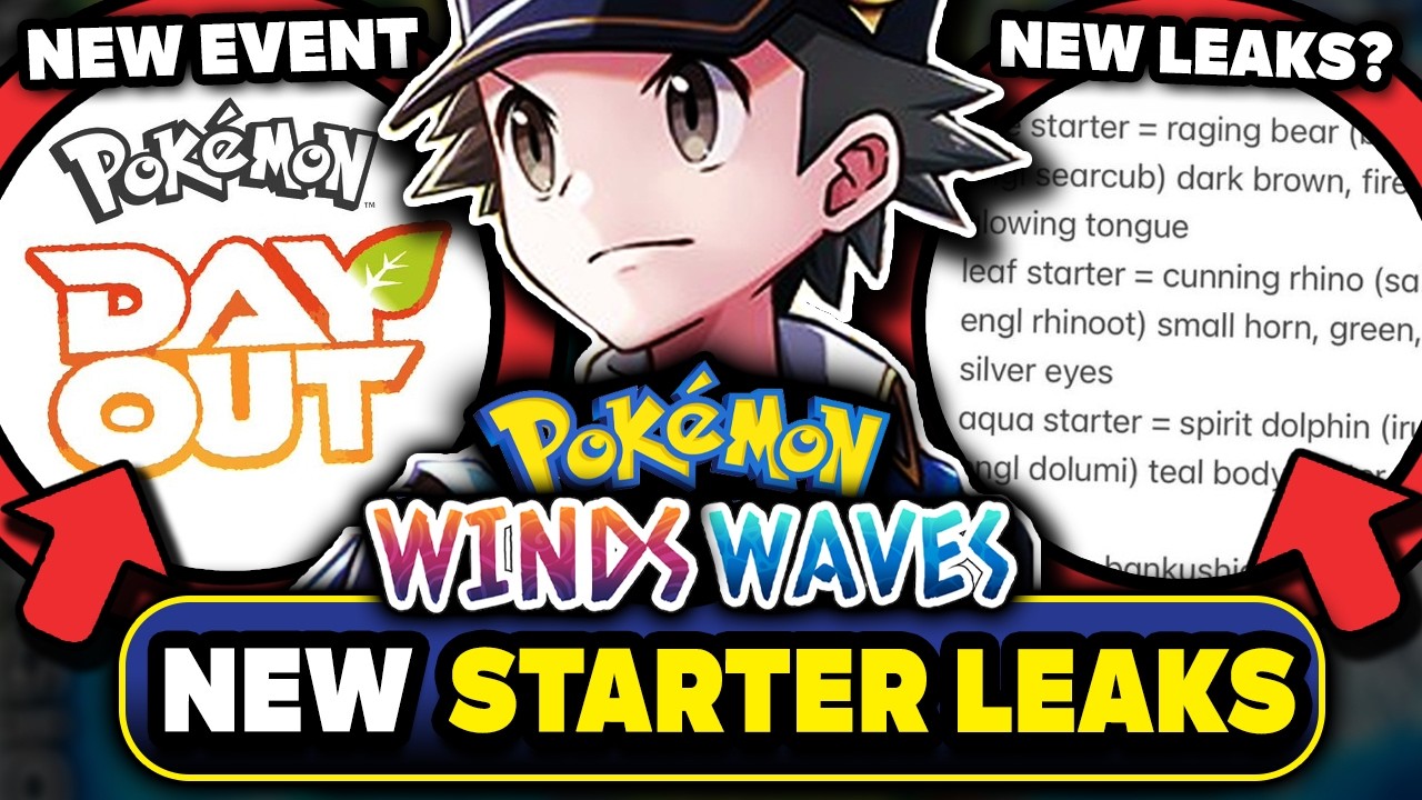 POKEMON NEWS! NEW Gen 10 Starter LEAKS & RUMORS! NEW 30th Anniversary Events Announced & More!