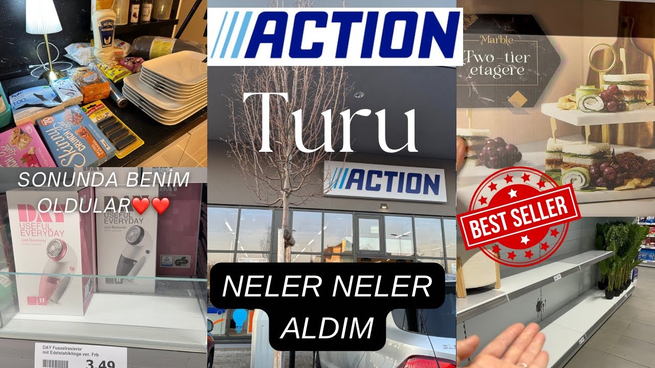 EN ÇOK İZLENEN ACTİON TURU| SONUNDA ALDIM| BU ÜRÜNLERİ ALMADAN GELME #action #keşfet